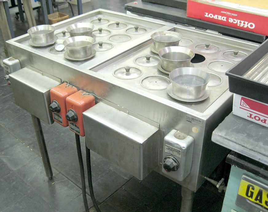 DYE POT TABLE/ DIP DYE TABLE, 24 positions,
